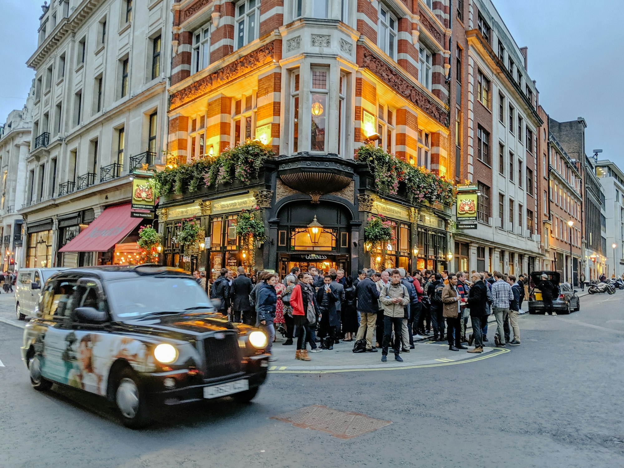 Soho · W1 street scene